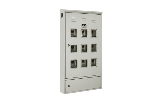 金属集中多表位计量箱